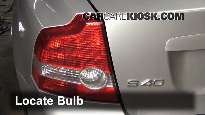 2005 Volvo S40 i 2.4L 5 Cyl. Lights Brake Light (replace bulb)